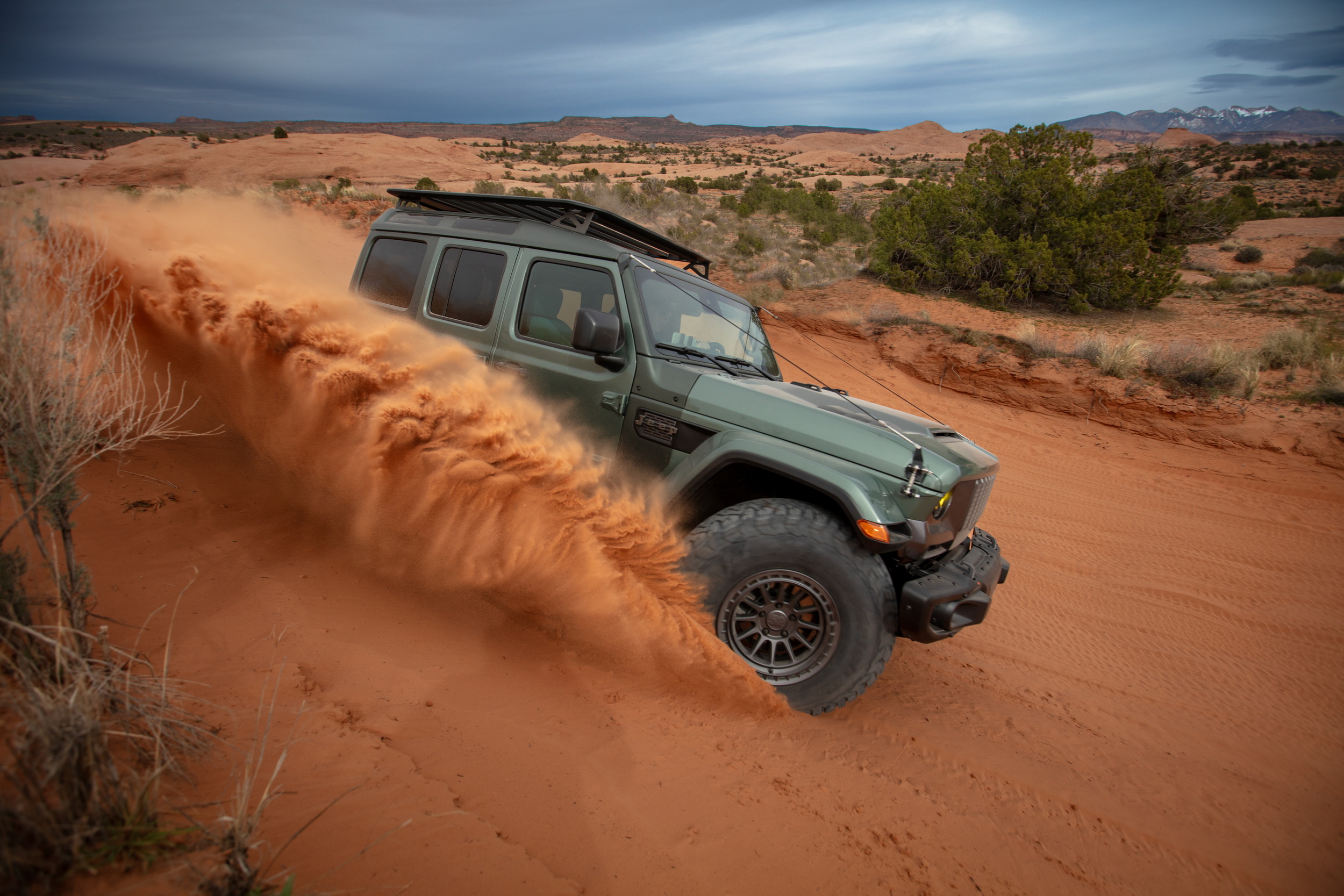 Download 2026 Jeep Wrangler Anvil 715 Concept car wallpapers in HD and 4K for your desktop, phone or tablet. All car images belong to their respective owners and are free for personal use only.