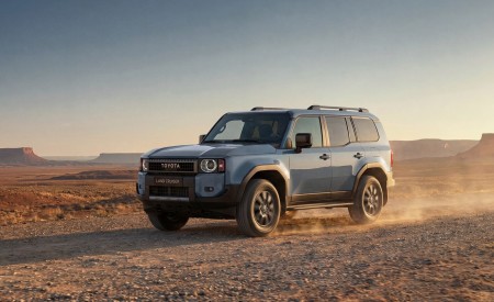 2026 Toyota Land Cruiser 250 Front Three-Quarter Wallpaper 450x275 (2)