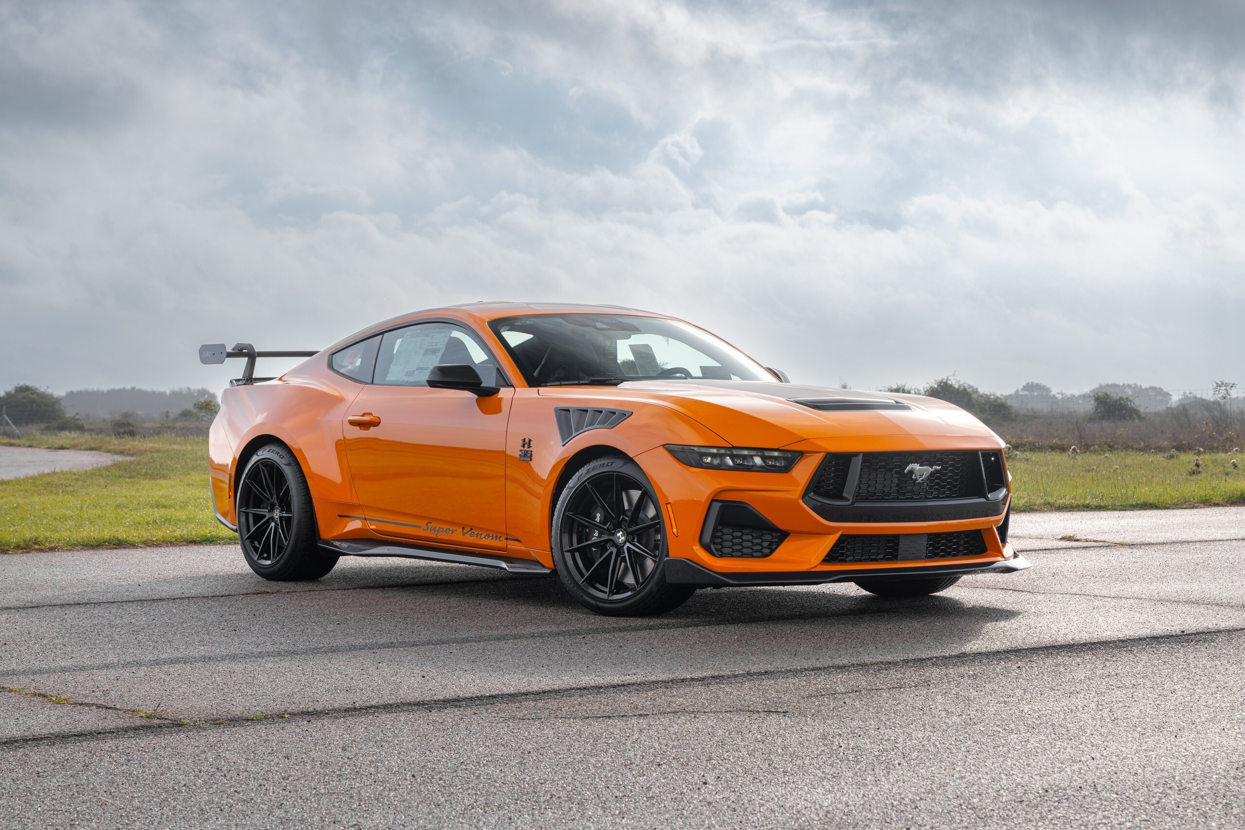 Download 2026 Hennessey Super Venom Mustang Front Three-Quarter Wallpapers (3)