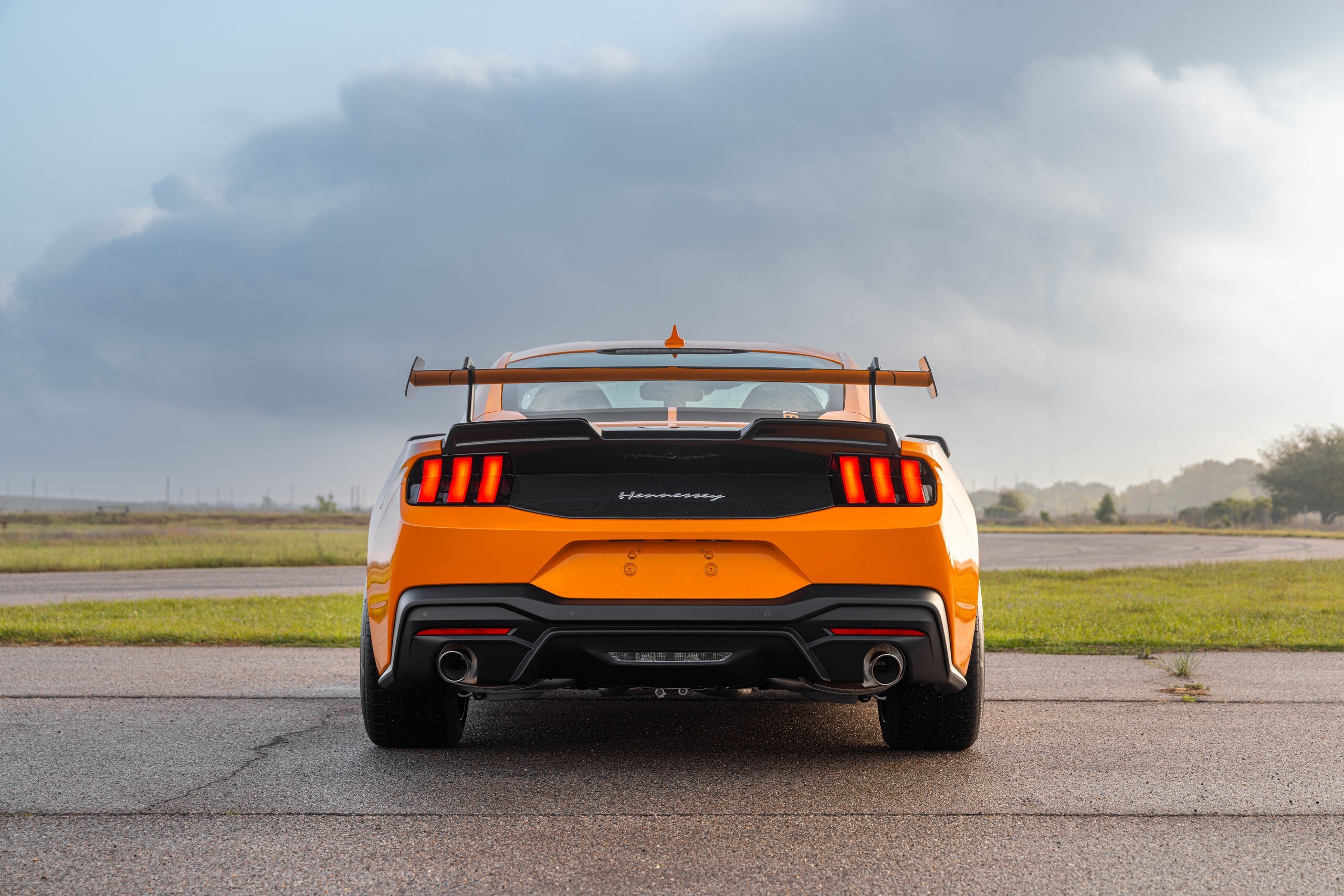 Download 2026 Hennessey Super Venom Mustang Rear Wallpapers (5)