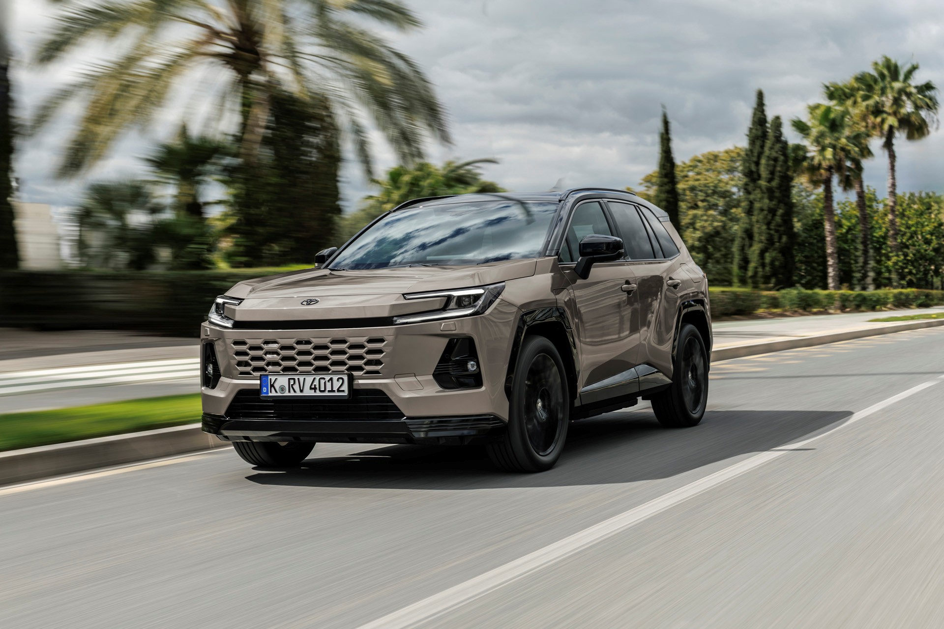 Download 2026 Toyota RAV4 PHEV Avantgarde car wallpapers in HD and 4K for your desktop, phone or tablet.