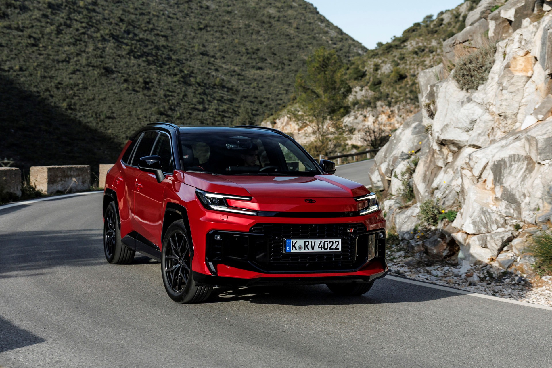 Download 2026 Toyota RAV4 PHEV GR Sport car wallpapers in HD and 4K for your desktop, phone or tablet.