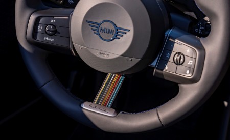 2026 MINI Cooper S Convertible Paul Smith Edition Interior Steering Wheel Wallpaper 450x275 (55)