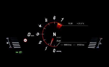 2026 Toyota GR Supra A90 Final Edition Digital Instrument Cluster Wallpaper 450x275 (67)