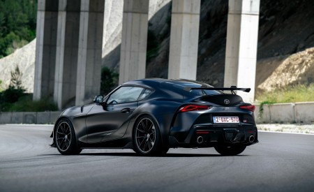 2026 Toyota GR Supra A90 Final Edition Rear Three-Quarter Wallpaper 450x275 (33)