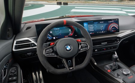 2027 BMW M3 CS Handschalter Interior Steering Wheel Wallpapers 450x275 (56)