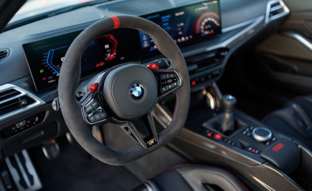 2027 BMW M3 CS Handschalter Interior Steering Wheel Wallpapers 450x275 (55)