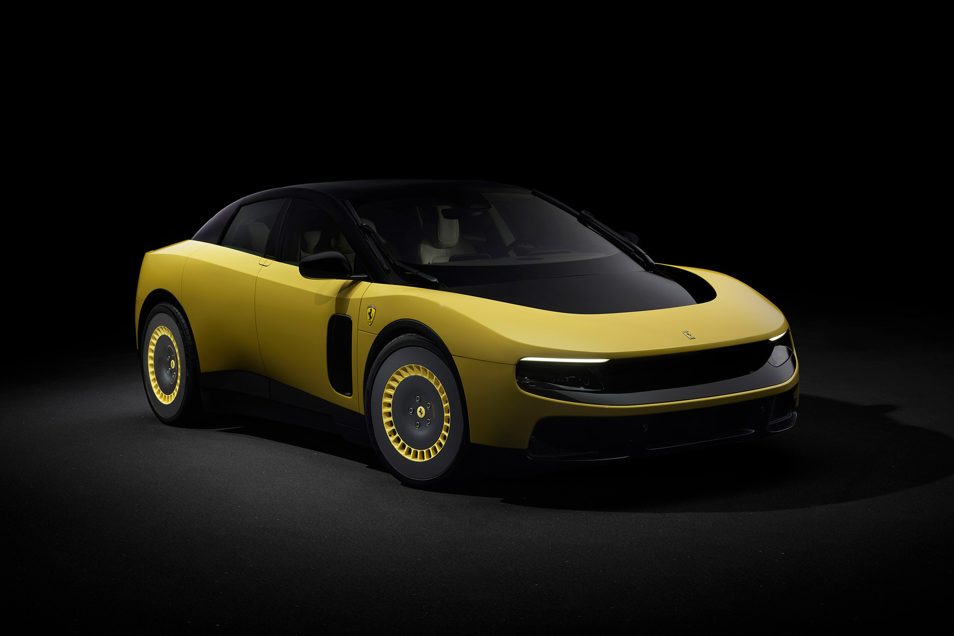 Download 2027 Ferrari Luce Front Three-Quarter Wallpapers (9)