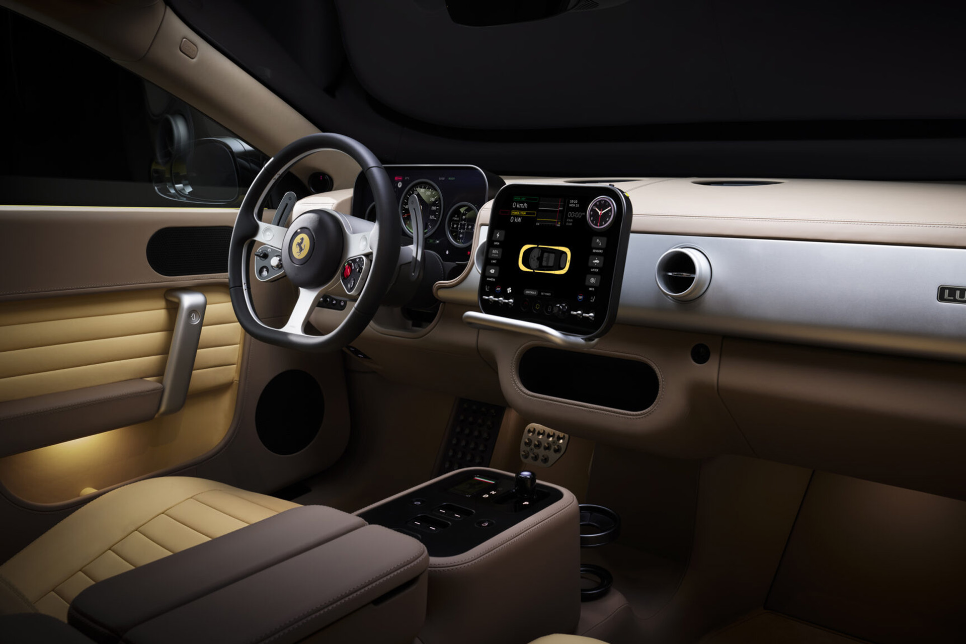 Download 2027 Ferrari Luce Interior Wallpapers (15)