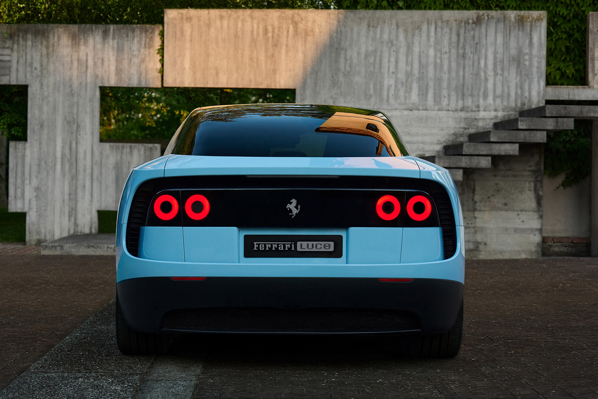 Download 2027 Ferrari Luce Rear Wallpapers (3)