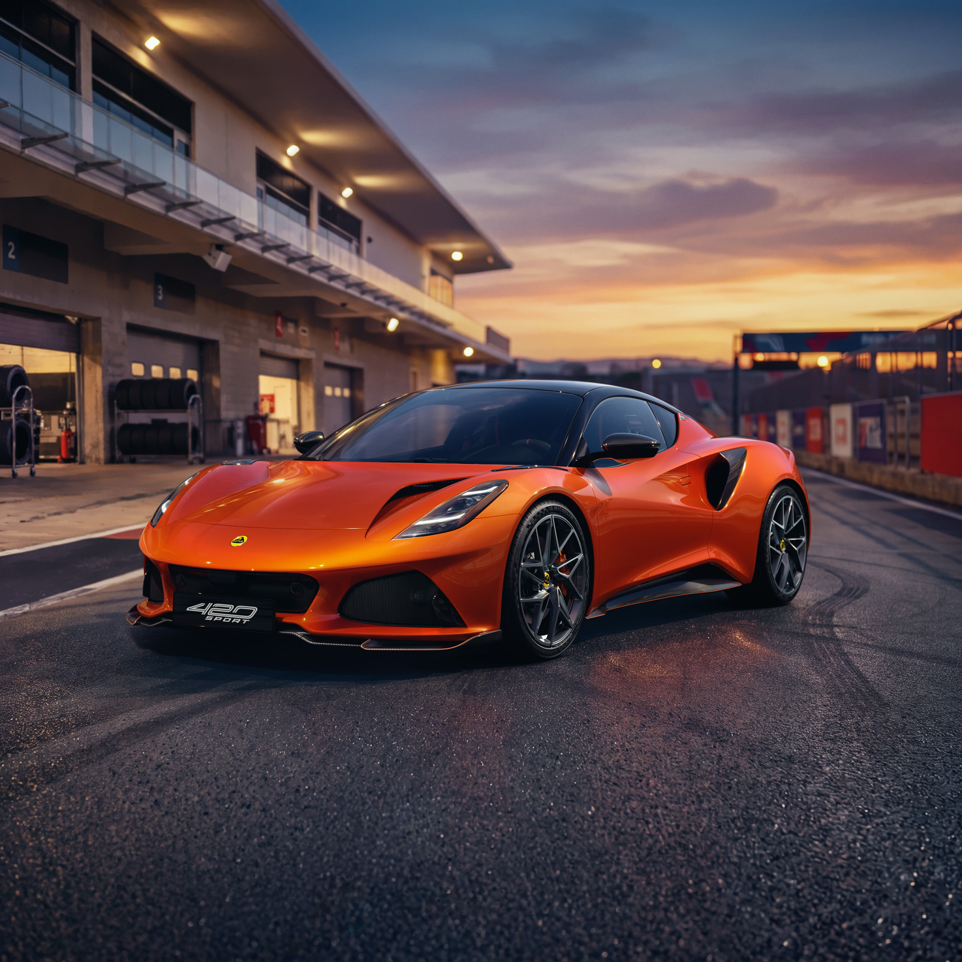 2027 Lotus Emira 420 Sport Front Wallpapers (3)