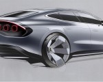 2027 Mercedes-AMG GT 4-Door Coupe Design Sketch Wallpapers 150x120