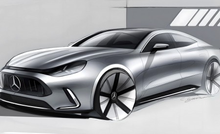 2027 Mercedes-AMG GT 4-Door Coupe Design Sketch Wallpapers 450x275 (48)
