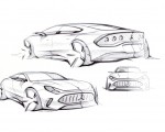 2027 Mercedes-AMG GT 4-Door Coupe Design Sketch Wallpapers 150x120