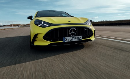2027 Mercedes-AMG GT 4-Door Coupe Front Wallpapers 450x275 (2)