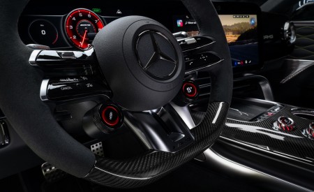 2027 Mercedes-AMG GT 4-Door Coupe Interior Steering Wheel Wallpapers 450x275 (22)