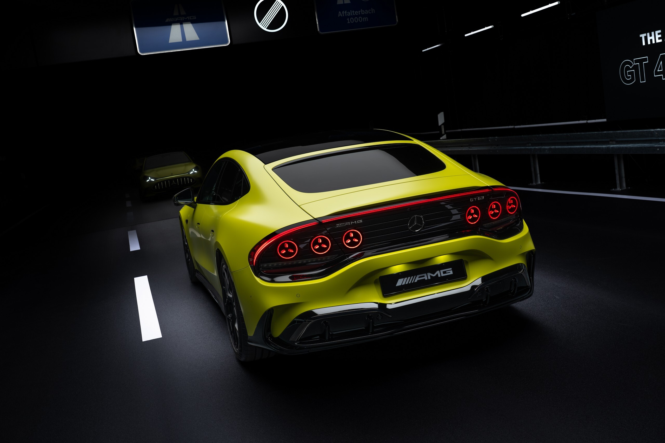 Download 2027 Mercedes-AMG GT 4-Door Coupe Rear Wallpapers (15)