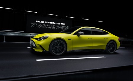 2027 Mercedes-AMG GT 4-Door Coupe Side Wallpapers 450x275 (10)