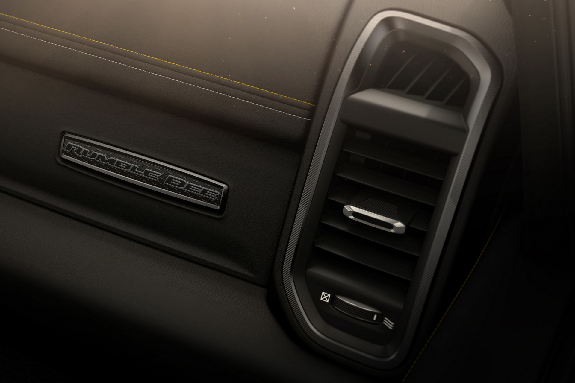 2027 Ram 1500 Rumble Bee 392 Interior Detail Wallpapers (15)