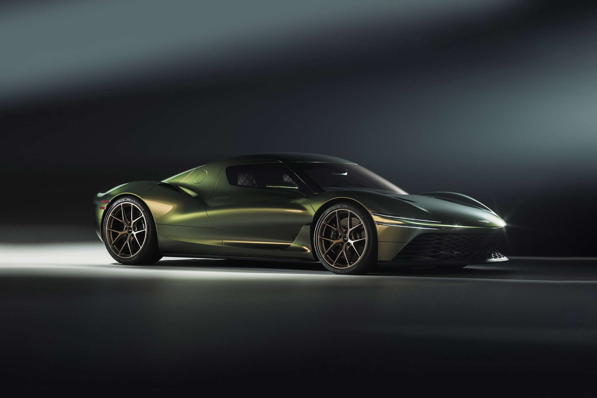 Download 2026 Genesis Magma GT Concept car wallpapers in HD and 4K for your desktop, phone or tablet.