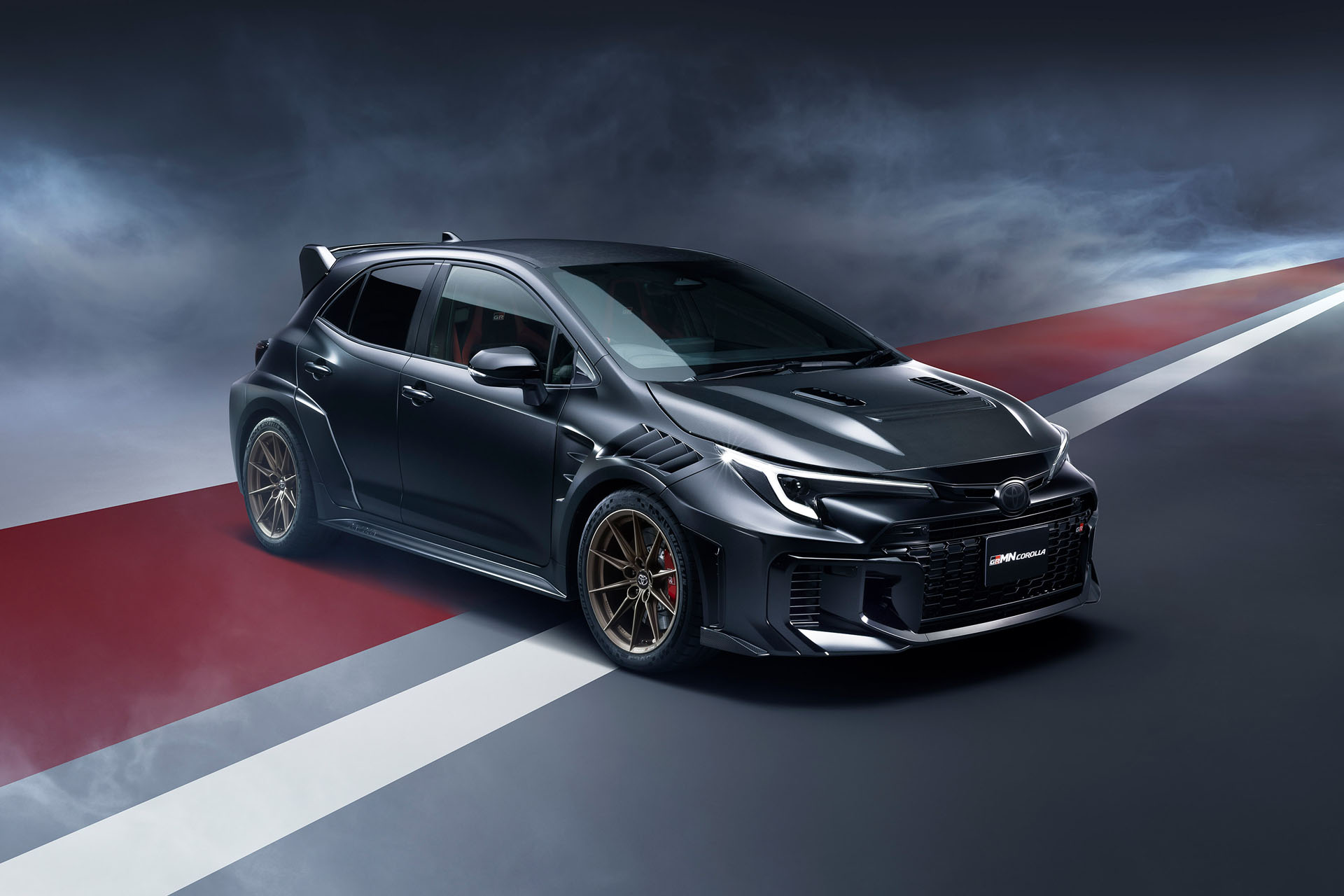 Download 2026 Toyota GRMN Corolla Front Three-Quarter Wallpapers (4)