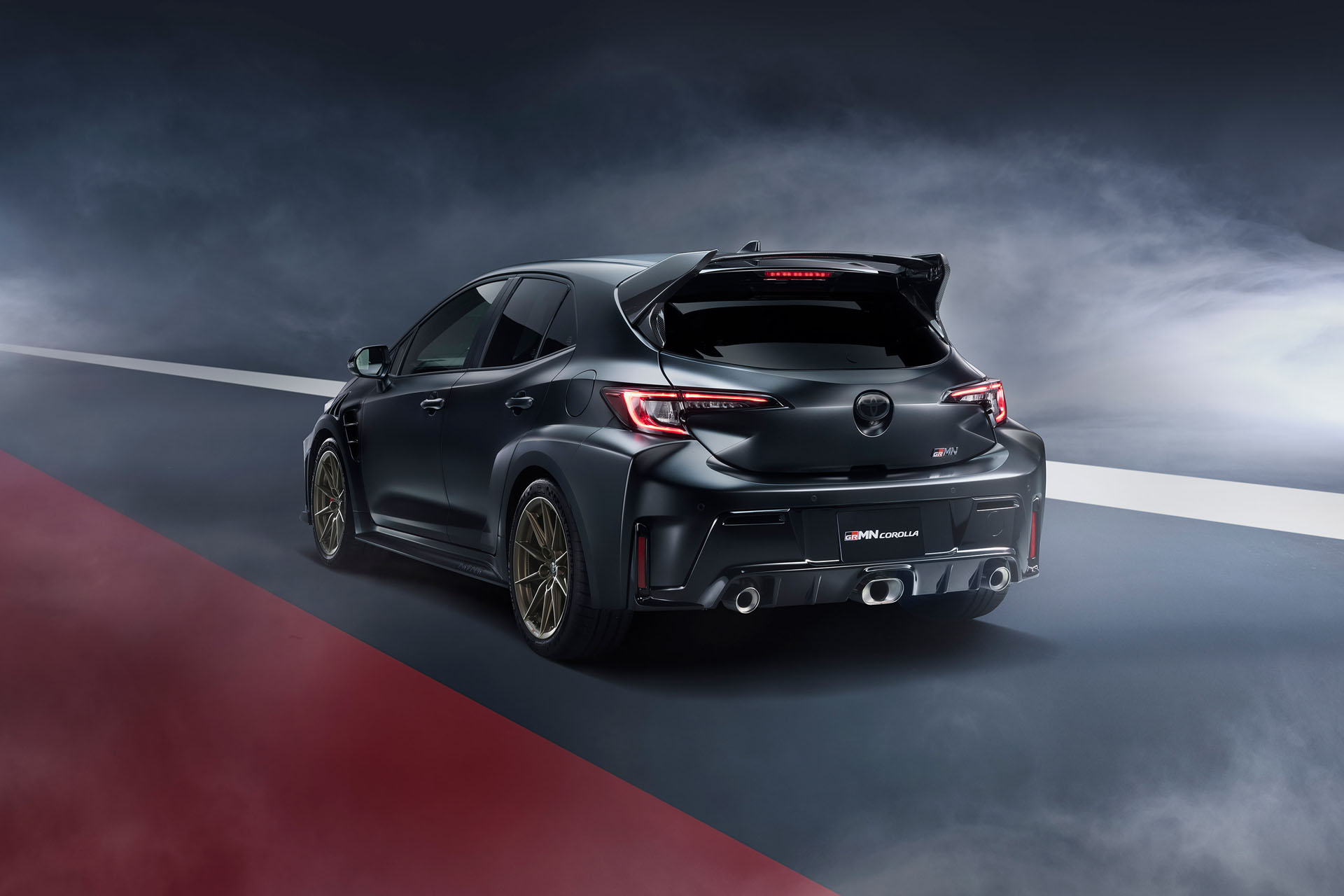 Download 2026 Toyota GRMN Corolla Rear Three-Quarter Wallpapers (5)