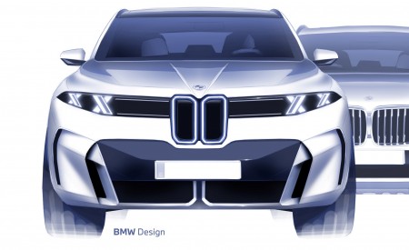 2027 BMW X5 M60e xDrive Design Sketch Wallpaper 450x275 (66)