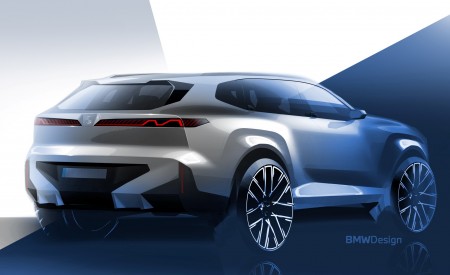 2027 BMW X5 M60e xDrive Design Sketch Wallpaper 450x275 (54)