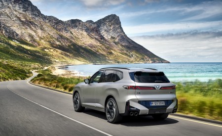 2027 BMW X5 M60e xDrive Rear Three-Quarter Wallpaper 450x275 (4)
