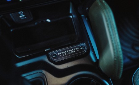 2027 Ford Bronco Filson Interior Detail Wallpapers 450x275 (15)