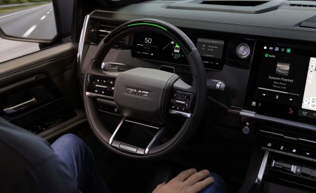 2027 GMC Sierra 1500 Denali Ultimate Interior Steering Wheel Wallpaper 450x275 (9)