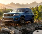 2027 Jeep Grand Cherokee Overland Front HD Wallpaper 150x120 (1)