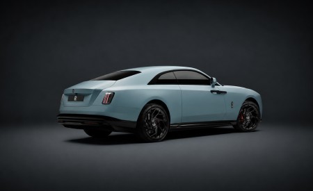 2027 Rolls-Royce Spectre Black Badge Series II Rear Three-Quarter Wallpaper 450x275 (3)