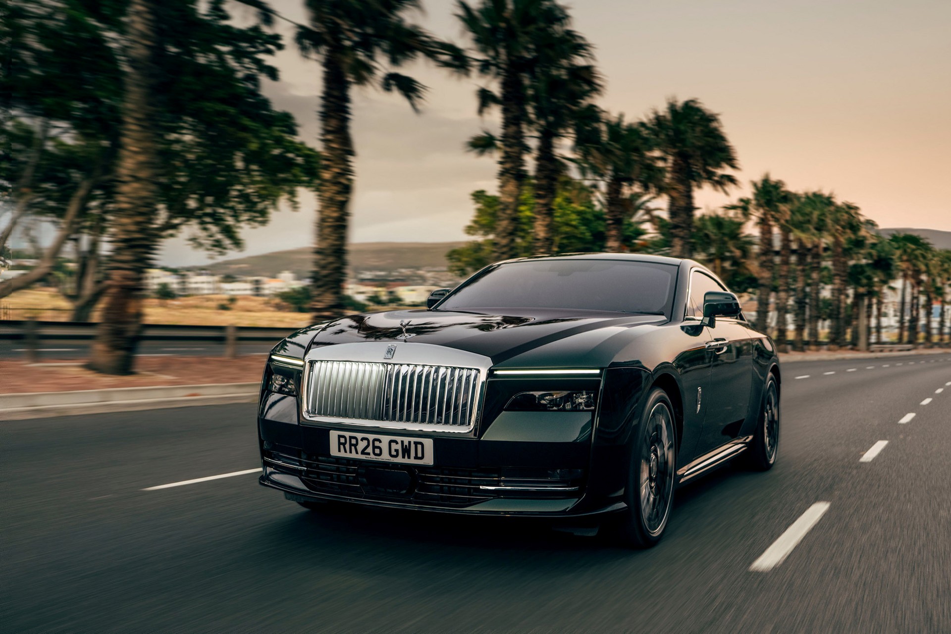 Download 2027 Rolls-Royce Spectre Series II car wallpapers in HD and 4K for your desktop, phone or tablet.