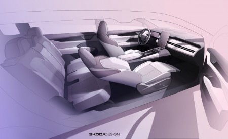 2027 Skoda Peaq Sportline Design Sketch Wallpaper 450x275 (23)