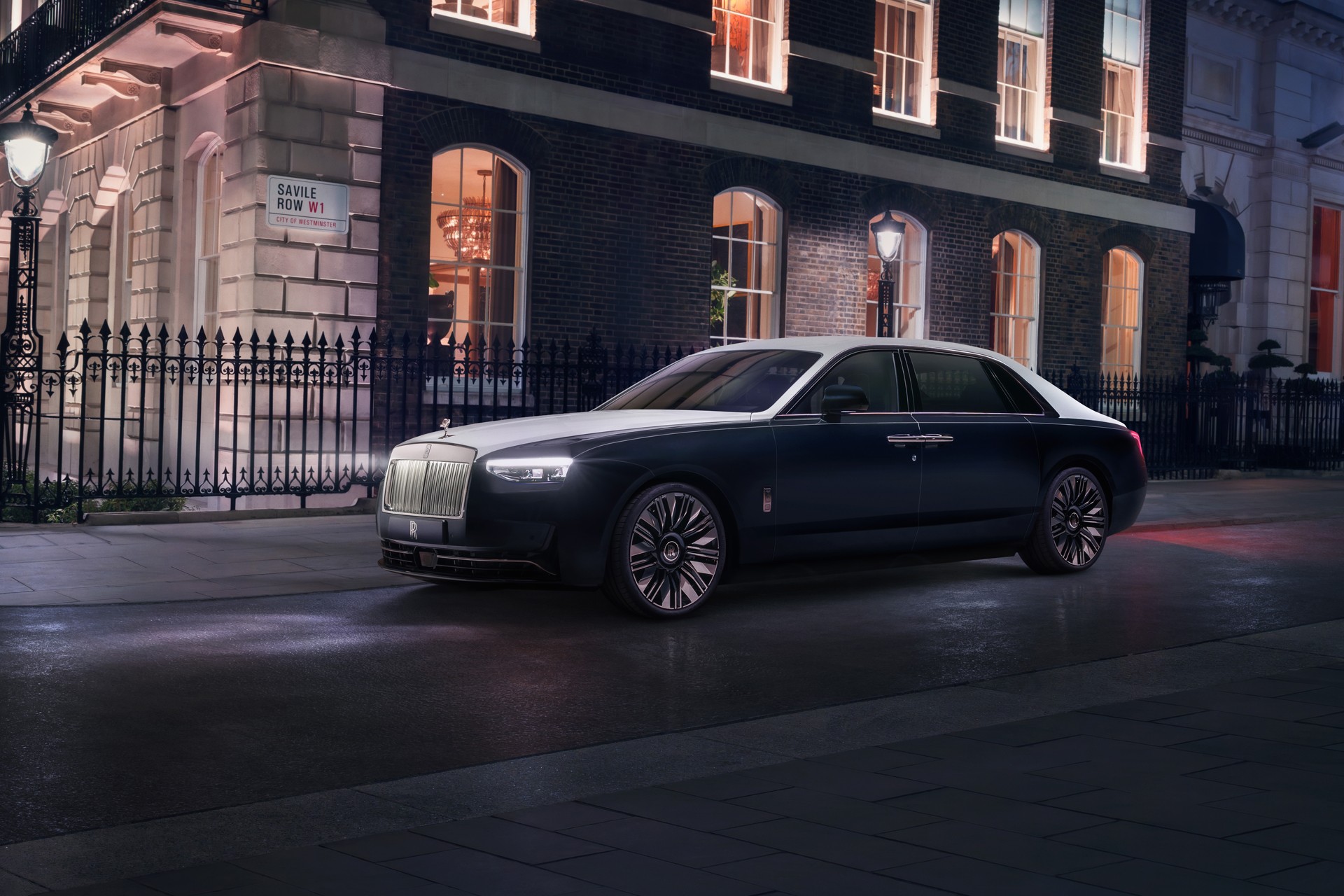 Download 2026 Rolls-Royce Ghost Savile Row car wallpapers in HD and 4K for your desktop, phone or tablet.
