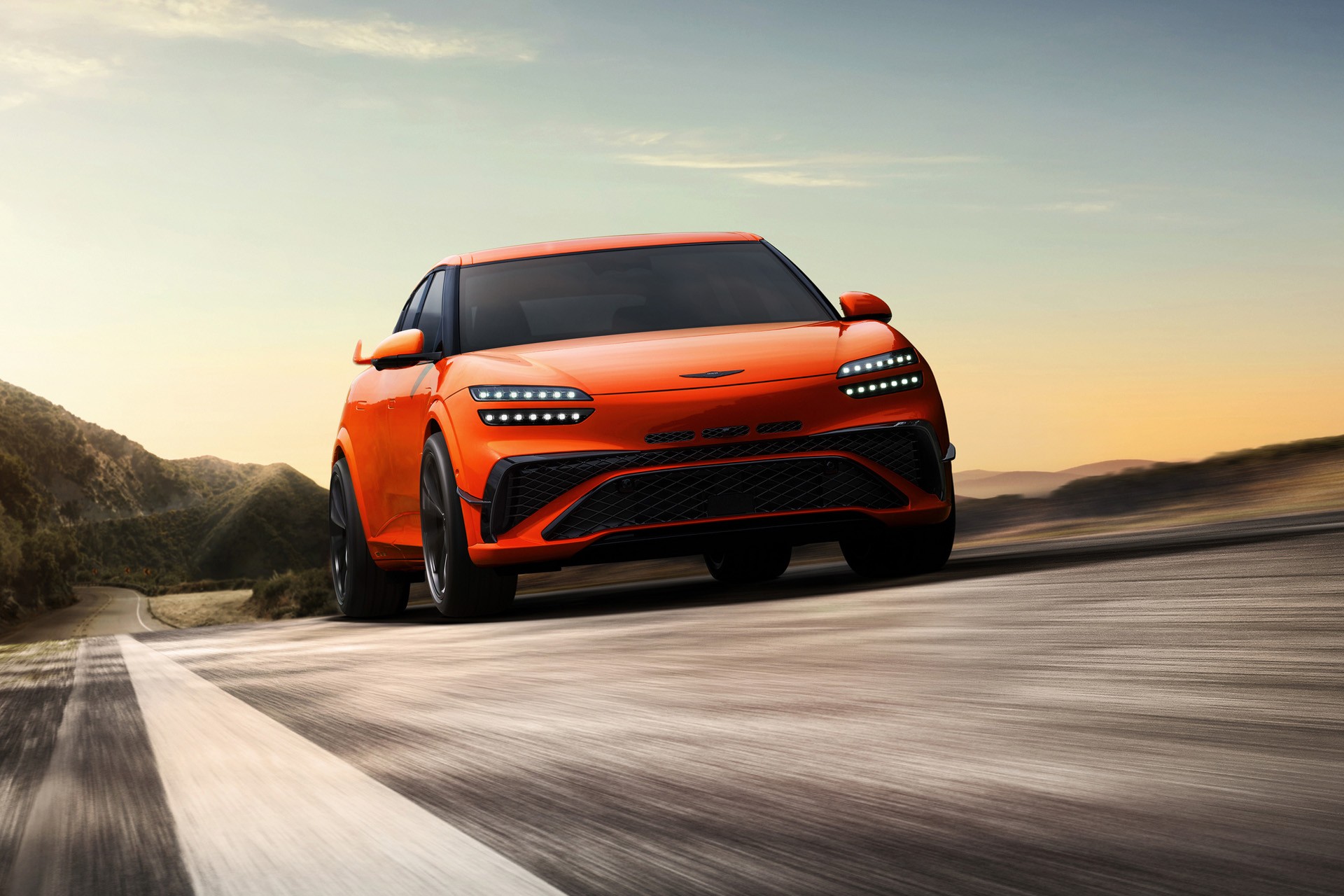 Download free 2027 Genesis GV60 Magma wallpapers in HD and 4K for your desktop, phone or tablet