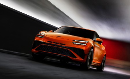 2027 Genesis GV60 Magma Front Wallpaper 450x275 (4)