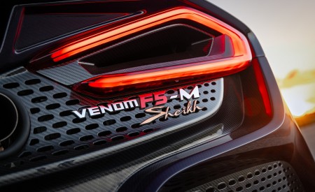 2027 Hennessey Venom F5-M Tail Light Wallpaper 450x275 (29)