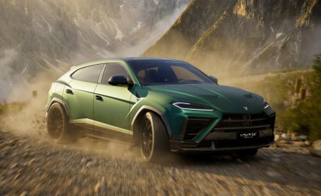 2027 Lamborghini Urus SE Performante Front Three-Quarter Wallpaper 450x275 (44)