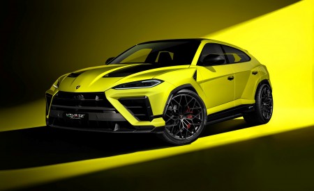 2027 Lamborghini Urus SE Performante Front Three-Quarter Wallpaper 450x275 (16)