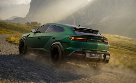 2027 Lamborghini Urus SE Performante Rear Three-Quarter Wallpaper 450x275 (46)