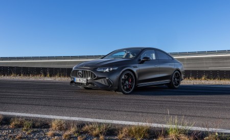 2027 Mercedes-AMG CLA 45 4MATIC+ Front Three-Quarter Wallpaper 450x275 (2)