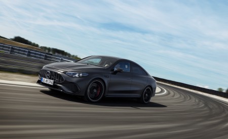 2027 Mercedes-AMG CLA 45 4MATIC+ Front Three-Quarter Wallpaper 450x275 (8)
