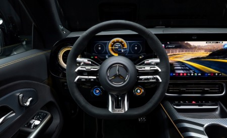 2027 Mercedes-AMG CLA 45 4Matic+ Shooting Brake Interior Steering Wheel Wallpaper 450x275 (13)