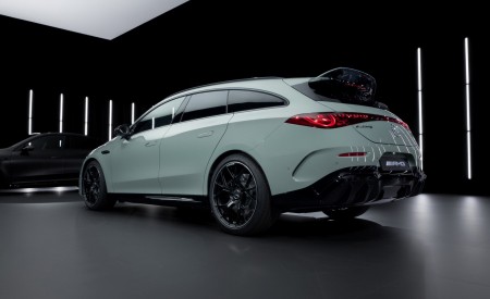 2027 Mercedes-AMG CLA 45 4Matic+ Shooting Brake Rear Three-Quarter Wallpaper 450x275 (5)