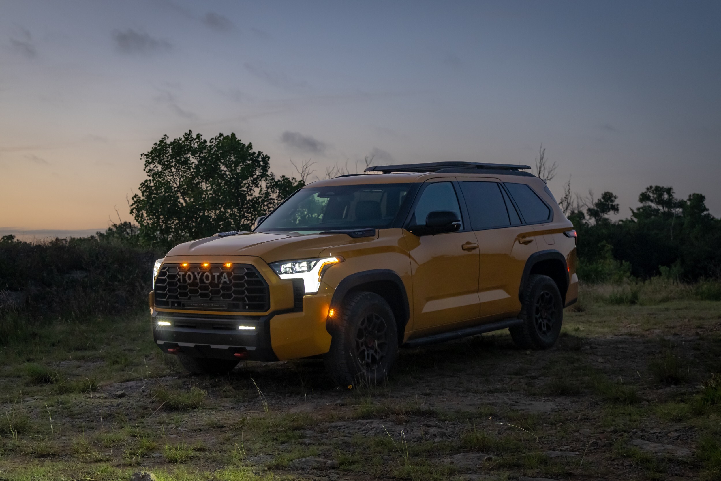 Download free 2027 Toyota Sequoia TRD Pro wallpapers in HD and 4K for your desktop, phone or tablet