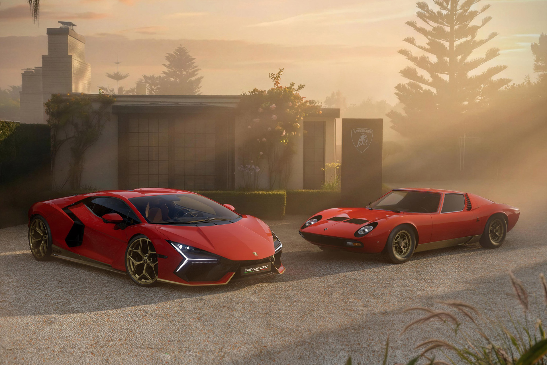 Download free 2026 Lamborghini Revuelto Miura 60 Homage wallpapers in HD and 4K for your desktop, phone or tablet