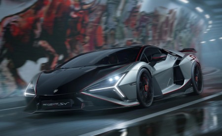 2026 Lamborghini Revuelto SV Front Three-Quarter Wallpaper 450x275 (17)