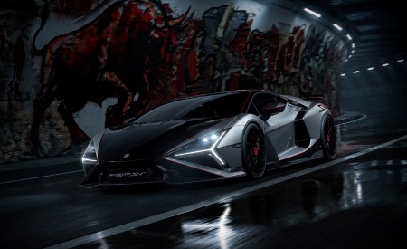 2026 Lamborghini Revuelto SV Front Three-Quarter Wallpaper 450x275 (12)